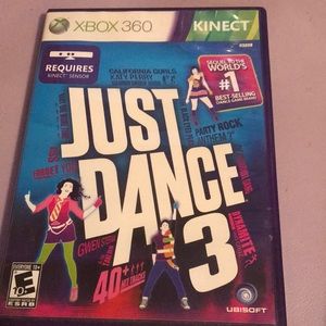 Just dance 3 for Xbox 360